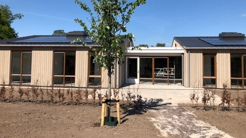 Woonzorglocatie De Linde in Achterberg voor de opening